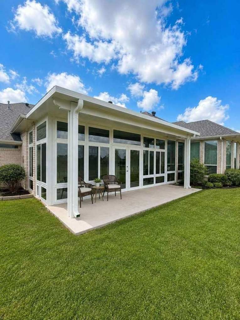 Parker sunroom furnished interior